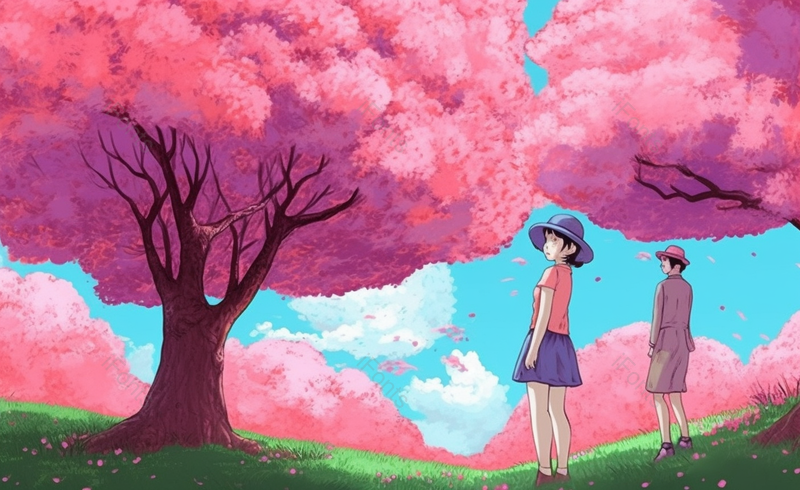 情人节恋人文艺插画520广告背景,插画/手绘图,插画/手绘图库,插画/手绘图下载,插画/手绘